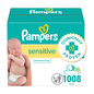 Pampers Baby Wipes Sensitive Perfume Free Pop-Top Packs