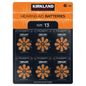 Kirkland Signature Hearing Aid Battery, Zinc Air, Size 13, 48-pack