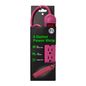 Five Below 6-Outlet Power Strip - Dark Pink