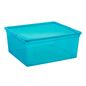 Large Peacock Our Tidy Box - 13-1/4" x 15-3/4" x 6-5/8" H
