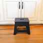 Trailer Life Camper's Choice Folding Step Stool - Black