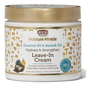 African Pride Leave-In Cream, Coconut Oil & Baobab Oil, Hydrate & Strengthen