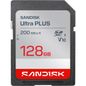 Sandisk Ultra PLUS 128GB SDXC UHS-I Memory Card