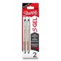 Sharpie Medium 0.7mm Metal Barrel S-Gel Pens - Black
