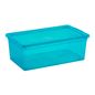 Small Our Tidy Box - Peacock - 7-1/2" x 13-1/4" x 4-3/4" h