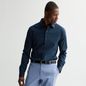 Men's Apt. 9® Slim Fit Wrinkle Free Dress Shirt, Size: Large-34/35, Black And Teal Cross