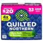 QUILTED NORTHERN ULTRA SOFT AND STRONG® TOILET PAPER, 32 JUMBO PLUS ROLLS
