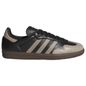 adidas Women's Samba OG Shoes, Size 6.5 Medium/B - Core Black/Wonder Beige/Gold Met