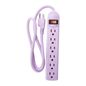 Five Below 6-Outlet Power Strip - Light Pink