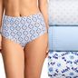 Plus Size Jockey® Elance 3-pk. Briefs Panty Set 1486, Women's, Size: 10, Picnic Floral