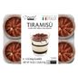 Dessert Italiano Tiramisu Cups, 3 oz, 6-count