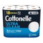Cottonelle 1 Ply Ultra Clean Toilet Paper - White