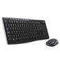 Logitech Keyboard and Mouse Combo, Wireless, Full-Size