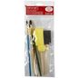 Craft Smart 8-Pieces Craft & Stencil Brush Set