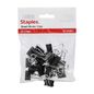 Staples Binder Clips, Small - Black