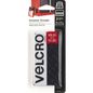 Velcro Industrial Strength Black Strips Adhesive