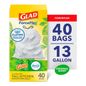 Glad ForceFlex with Febreze Gain Original Scent Tall Kitchen Drawstring Trash Bags