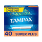 Tampax Cardboard Applicator Tampons Super Plus Absorbency Unscented