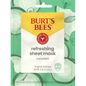 Burt's Bees Refreshing Sheet Mask with Cucumber, 99% Natural Origin