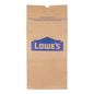 Lowe's 30-Gallon Scent free Brown/Tan Outdoor Paper Lawn and leaf Trash Bag 5 -Count