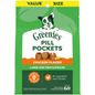 Greenies Pill Pockets Large Capsule Size Natural Dog Treats Chicken Flavor Value Pack