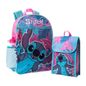 Disney Stitch Backpack 5-Piece Set