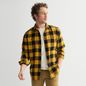 Sonoma Goods For Life® Long Sleeve Brushed Flannel Shirt, Men's, Size: XL, Gold Buff Check
