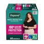Depend Fresh Protection Advanced for Women, Size L-XL, 68-count