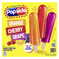 Popsicle Orange, Cherry and Grape Variety Pack Ice Pops, 18 Ct