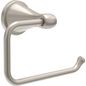 Delta Becker Spotshield Brushed Nickel Wall mount Euro Toilet Paper Holder 1 -Rolls