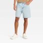 Goodfellow & Co Men's 8" Jean Shorts, 32 - Light Indigo