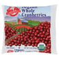 Sno Pac Organic Whole Cranberries