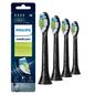Philips Sonicare Sonicare DiamondClean replacement toothbrush heads, HX6064/95, BrushSync™ technology, Black