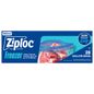 Ziploc® Brand Gallon Freezer Storage Bags, Stay Open Design, Easy to Fill