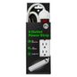 Five Below 6-Outlet Power Strip, Large - Natural White
