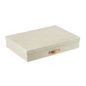 Bigso Box Of Sweden Marten Document Box - Linen - 17-1/4" x 12-3/8" x 3-3/8" Height