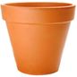 Pennington Cone 12.0-in W x 8.3-in L x 11-in H Terracotta Clay Indoor/Outdoor Planter