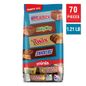 SNICKERS, TWIX, MILKY WAY & 3 MUSKETEERS Minis Milk Chocolate Bars Party Size Bulk