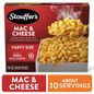 Stouffer's Mac and Cheese Party Size Frozen Mac N Cheese Frozen Dinners