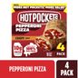 Hot Pockets Pepperoni Pizza Crispy Crust Frozen Sandwiches Frozen Snacks 4PK