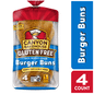 Canyon Bakehouse Burger Buns, Gluten Free Hamburger Buns, 100% Whole Grain, Fresh