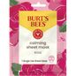 Burt's Bees Calming Sheet Mask with Rose, 99% Natural Origin