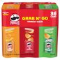 Pringles Grab & Go Potato Crisps, Variety, 36-count