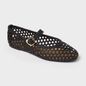 Universal Thread Women’s Royce Shoes with Memory Foam Insole, Size 5 - Matte Black