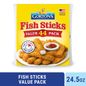 Gorton’s Crunchy Breaded Fish Sticks Cut from Real Fish, Crunchy Panko Breadcrumbs, Frozen