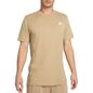 Nike Men's Sportswear Club T-Shirt, M - Parachute Beige