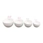 Ashland Ceramic Bunny 4-Piece Measuring Cup Set