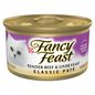 Purina Fancy Feast Wet Cat Food Classic Pate Tender Beef and Liver Feast Grain Free