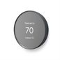 Google Charcoal Programmable Smart Wi-Fi Nest Thermostat for Home