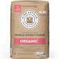 King Arthur Baking Company 100% Organic Whole Wheat Flour, 100% Whole Grain, Non-GMO Project Verified